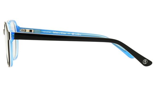 Lunettes de vue têtes à TETES Enfant Noir Carré Tat2601E Gauche