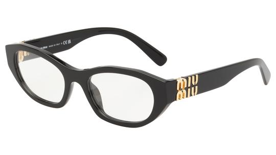 Lunettes de vue Miu Miu Femme Noir Papillon MU Trois-Quart