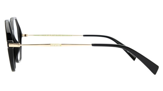 Lunettes de vue Levi's Femme Noir Carré Lv1062 Gauche