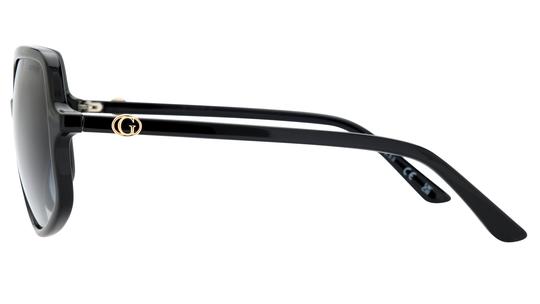 Lunettes de soleil Guess Femme Noir Carré GU00257 Gauche