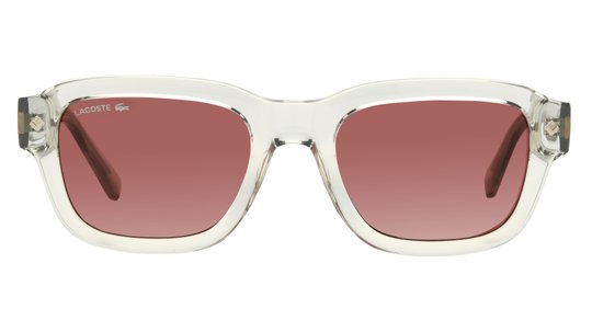 Lunettes de soleil Lacoste Mixte Gris Ovale L6048S Face