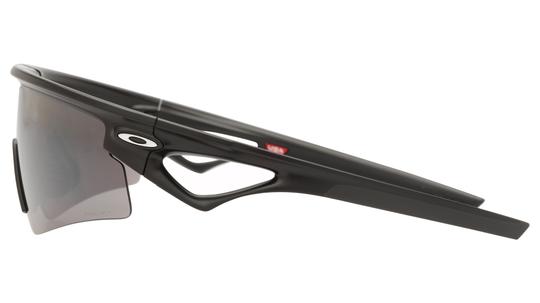 Lunettes de soleil Oakley Mixte Noir Rectangle oo9531 Gauche