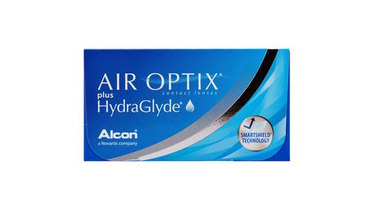 Lentilles de contact Air Optix Plus HydraGlyde 
