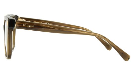 Lunettes de vue Sandro Femme Transparent Carré SD2079 Gauche