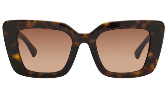 Lunettes de soleil Burberry Femme Écaille Papillon 0Be4476 Face