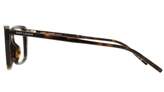 Lunettes de vue Saint Laurent Femme Marron Rectangle Sl776 Gauche