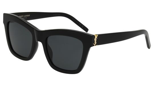 Lunettes de soleil Saint Laurent Femme Noir Papillon sl Trois-Quart