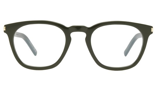 Lunettes de vue Saint Laurent Mixte Vert Pantos Sl28 Face