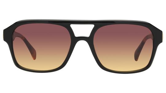 Lunettes de soleil Maje Femme Noir Aviateur MJ5075 Face