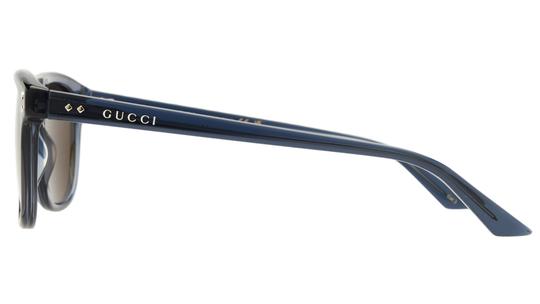 Lunettes de soleil Gucci Homme Bleu Rectangle GG1893S Gauche