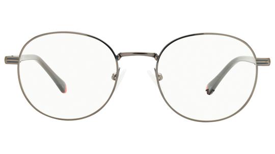 Lunettes de vue Signature Krys Homme Gris Pantos Moj2601 Face