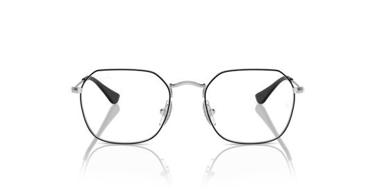 Lunettes de vue Ray-Ban Enfant Noir Rectangle Ry9594V Face