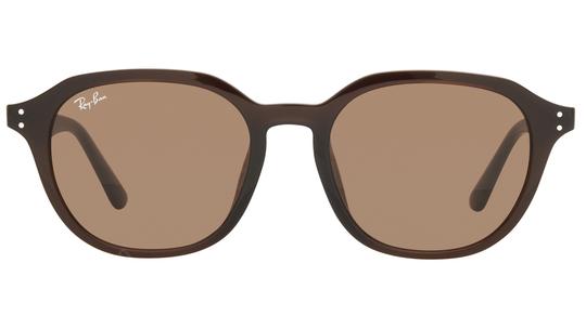 Lunettes de soleil Ray-Ban Mixte Marron Carré RB4459D Face