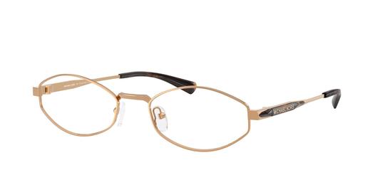Lunettes de vue Michael Kors Femme Or Ovale Mk1175 Gauche