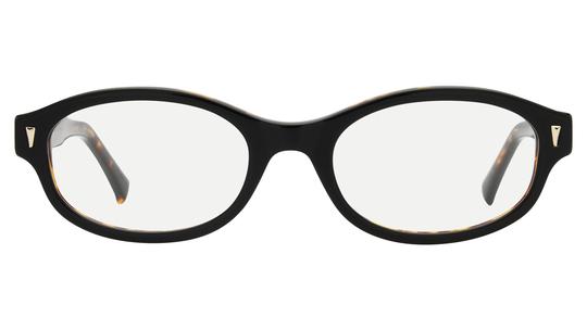 Lunettes de vue Sandro Femme Noir Ronde SD2084 Face