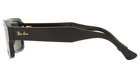 Lunettes de soleil Ray-Ban Mixte Noir Rectangle rb4454 Gauche