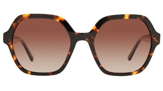 Lunettes de soleil Signature Krys Femme Écaille Tonneau skj2616-d Face
