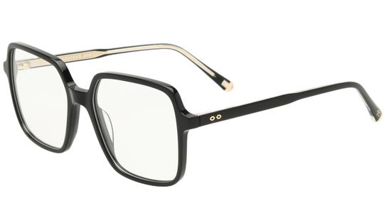 Lunettes de vue Signature Krys Femme Noir Carré Ml2501 Trois-Quart