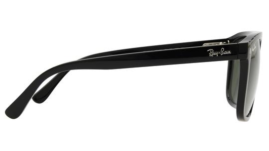 Lunettes de soleil Ray-Ban Mixte Noir Aviateur RB2213 Droite