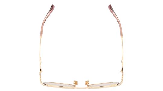 Lunettes de soleil Miu Miu Femme Or Ovale Mu Dessus