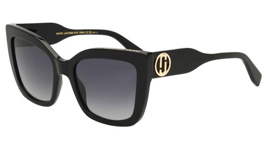 Lunettes de soleil Marc Jacobs Femme Noir Carré Marc811/S Trois-Quart