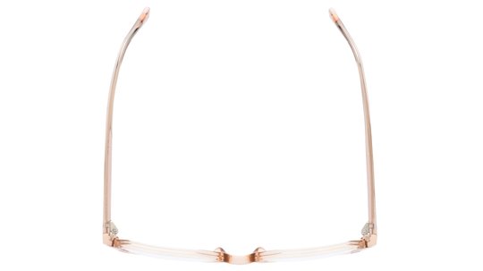 Lunettes de vue Alternance Femme Rose Carré Alt23103 Dessus