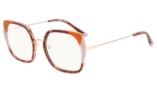 Lunettes de vue Signature Krys Femme Écaille Papillon Kis2505 Trois-Quart