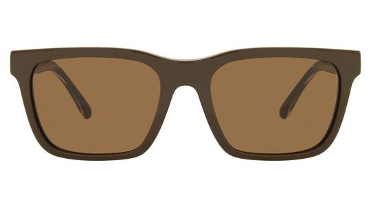 Lunettes de soleil Emporio Armani Homme Marron Carré EA4262U Face