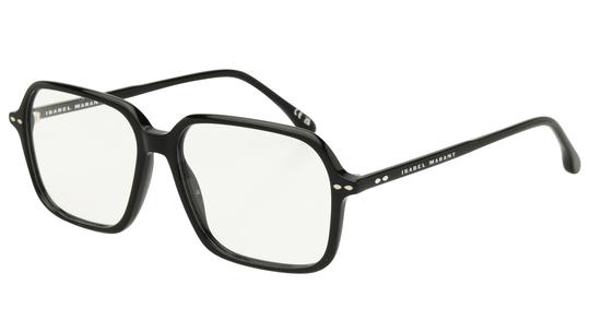 Lunettes de vue Isabel Marant Femme Noir Rectangle Im0233 Trois-Quart