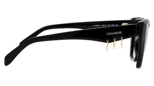 Lunettes de soleil Zadig & Voltaire Femme Noir Papillon SZV471V Droite