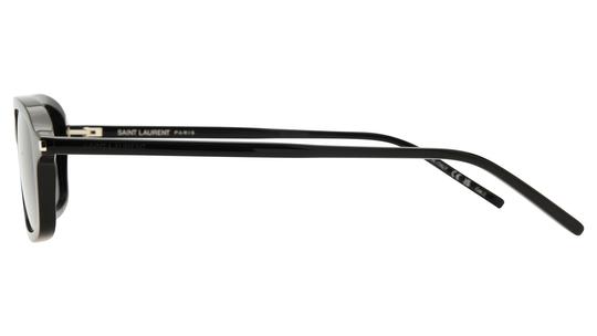 Lunettes de soleil Saint Laurent Homme Noir Rectangle Sl Gauche