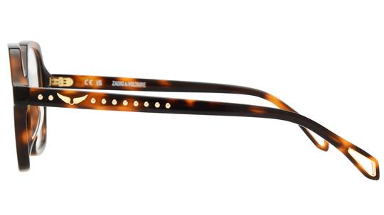 Lunettes de vue Zadig & Voltaire Femme Écaille Carré Vzv443 Gauche