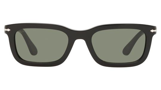 Lunettes de soleil Persol Mixte Noir Rectangle po3396s Face