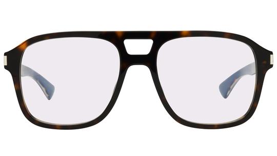 Lunettes de vue Saint Laurent Homme Écaille Aviateur sl Face