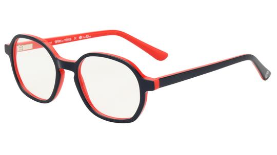 Lunettes de vue têtes à TETES Enfant Bleu Tonneau Tat2603E Trois-Quart
