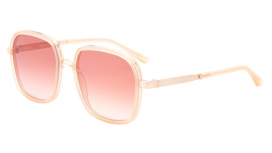 Lunettes de soleil Sandro Femme Rose Rectangle SD6050 Trois-Quart