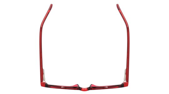 Lunettes de soleil Alternance Mixte Rouge Ronde Alt20201 Dessus