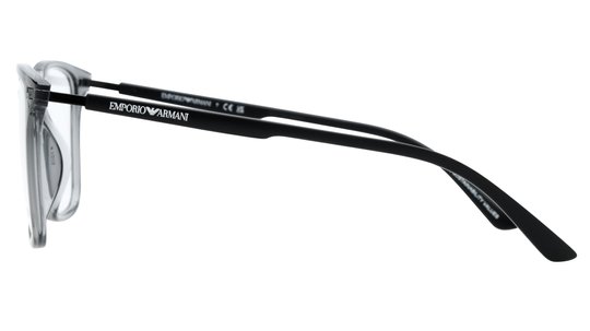 Lunettes de vue Emporio Armani Homme Gris Rectangle Ea3242U Gauche