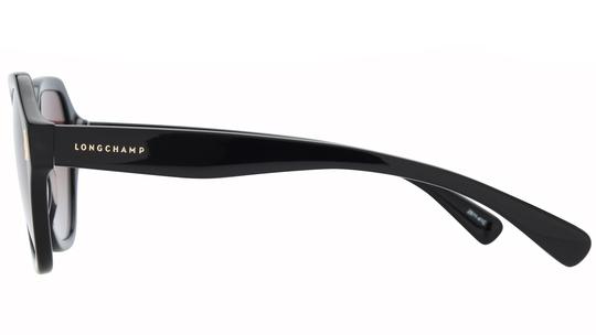 Lunettes de soleil Longchamp Femme Noir Ovale lo801s Gauche