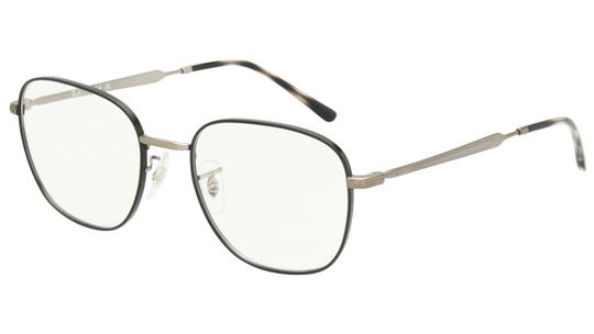 Lunettes de vue Ray-Ban Mixte Noir Carré RX6534 Trois-Quart