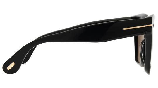 Lunettes de soleil Tom Ford Femme Noir Papillon Ft1217 Droite