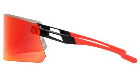 Lunettes de soleil Adidas Mixte Noir Rectangle SP0090 Gauche