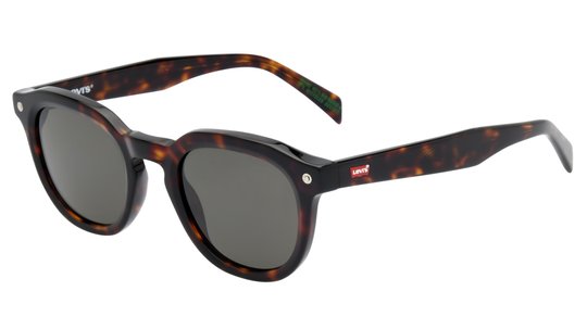 Lunettes de soleil Levi's Mixte Écaille Pantos Lv5052/S Trois-Quart