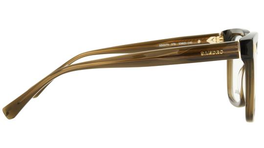 Lunettes de vue Sandro Femme Transparent Carré SD2079 Droite