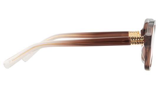 Lunettes de vue Miu Miu Femme Marron Carré Mu Droite