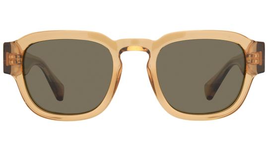 Lunettes de soleil Lacoste Mixte Marron Rectangle L6090S Face