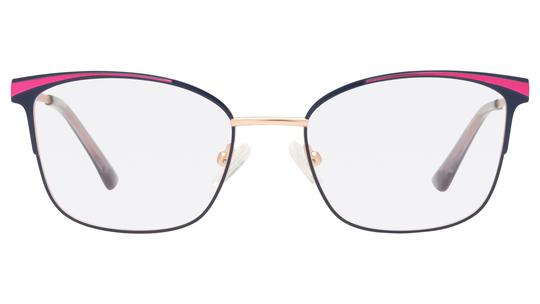 Lunettes de vue Baïa Femme Violet Papillon Baa2609 Face