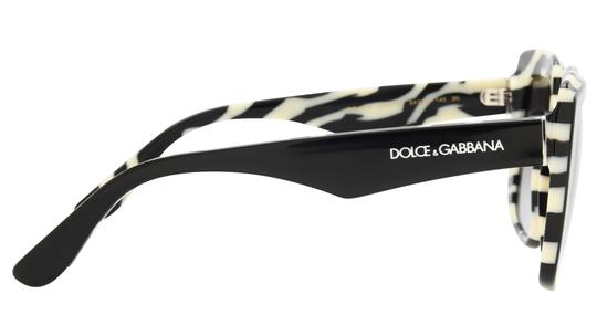 Lunettes de soleil Dolce&Gabbana Femme Noir Carré DG4414 Droite
