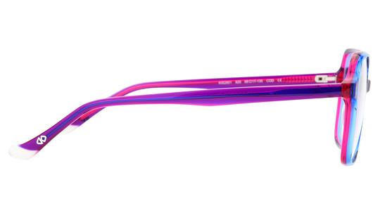 Lunettes de vue Signature Krys Femme Rose Carré Kis2601 Droite