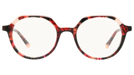 Lunettes de vue Signature Krys Femme Rose Pantos Kis2503 Face
